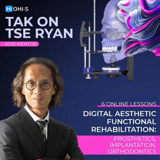 Digital Aesthetic Functional Rehabilitation: Prosthetics, Implantation, Orthodontics - Dental Courses | كورسات طب اسنان