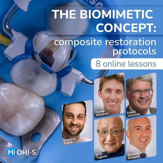 The Biomimetic Concept: Composite Restoration Protocols - Dental Courses | كورسات طب اسنان