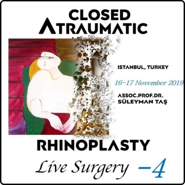 Closed Atraumatic Rhinoplasty Live Surgery 2019 – Dr. Suleyman Tas