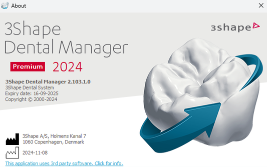 3Shape Dental System 2024 Installation Service (1 PC)