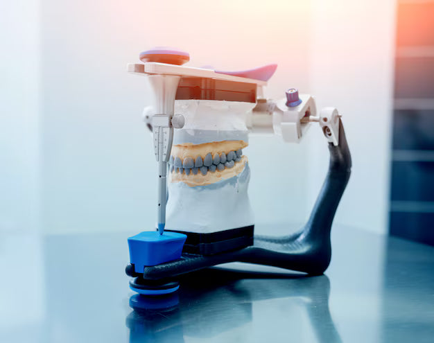 Dental courses logo with stylized DC letters and bilingual text on purple background