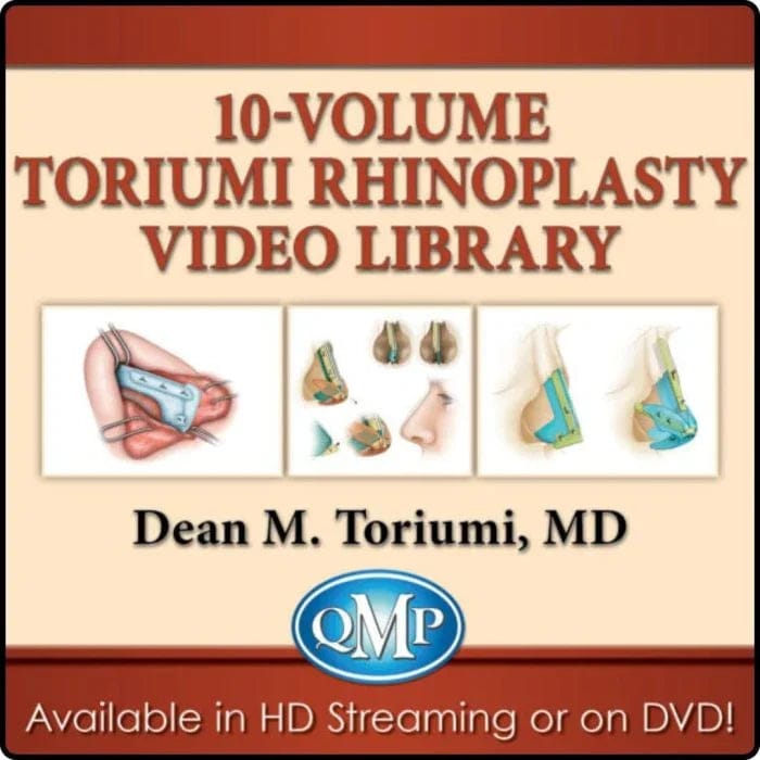 10-Volume Toriumi Rhinoplasty Video Library