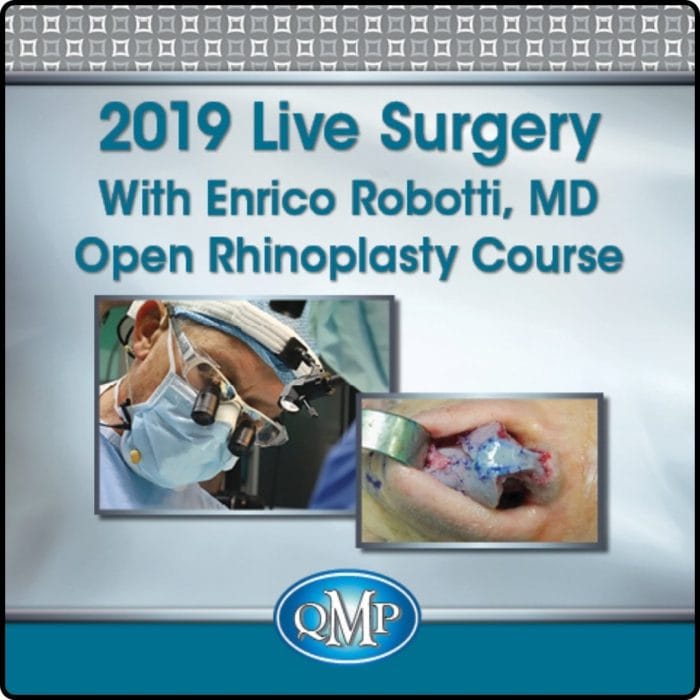 2019 Live Surgery With Enrico Robotti Open Rhinoplasty Course 2020