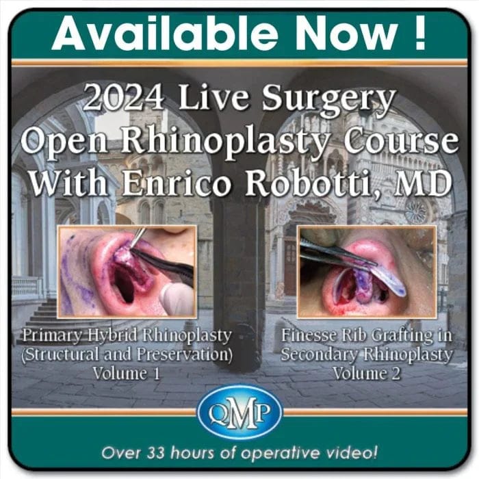 2024 Master Class in Rhinoplasty with Enrico Robotti, MD