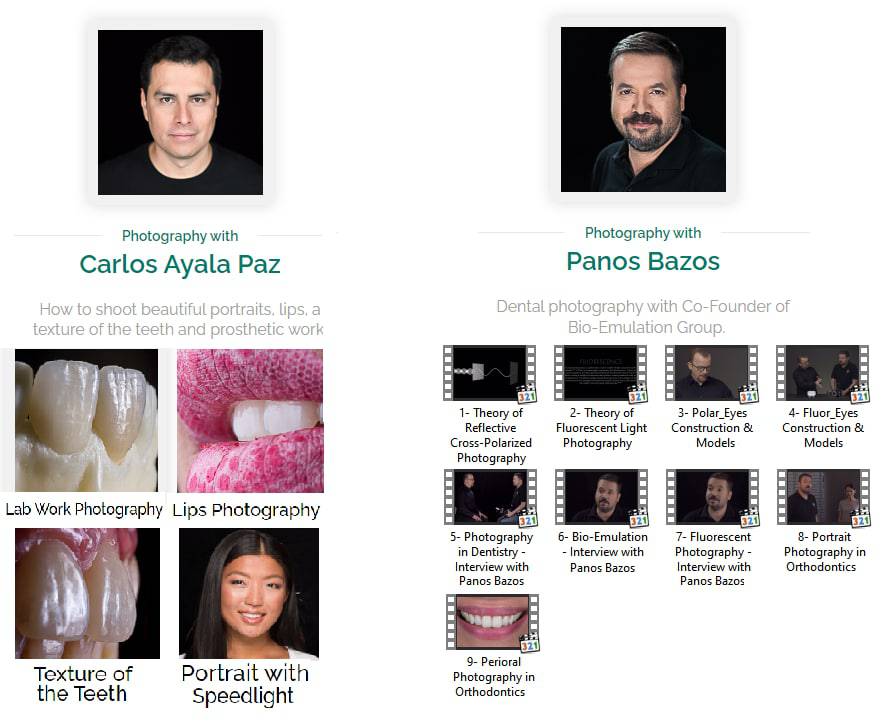 Dental Photography (2 Courses) - Dental Courses | كورسات طب اسنان