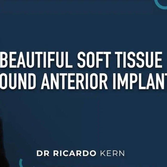 Beautiful Soft Tissue Around Anterior Implants - Dental Courses | كورسات طب اسنان