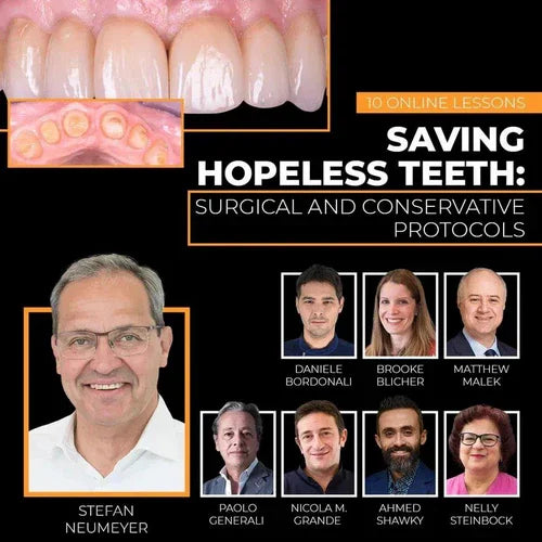 Saving Hopeless Teeth: Surgical and Conservative Protocols - Dental Courses | كورسات طب اسنان