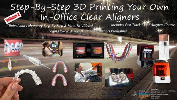 Step-by-Step 3D Printing Your Own In-Office Clear Aligners - Dental Courses | كورسات طب اسنان
