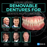 Removable dentures for dentists and technicians