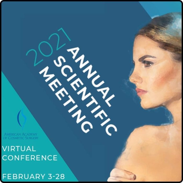 American Academy of Cosmetic Surgery Annual Scientific Meeting Virtual Conference 2021