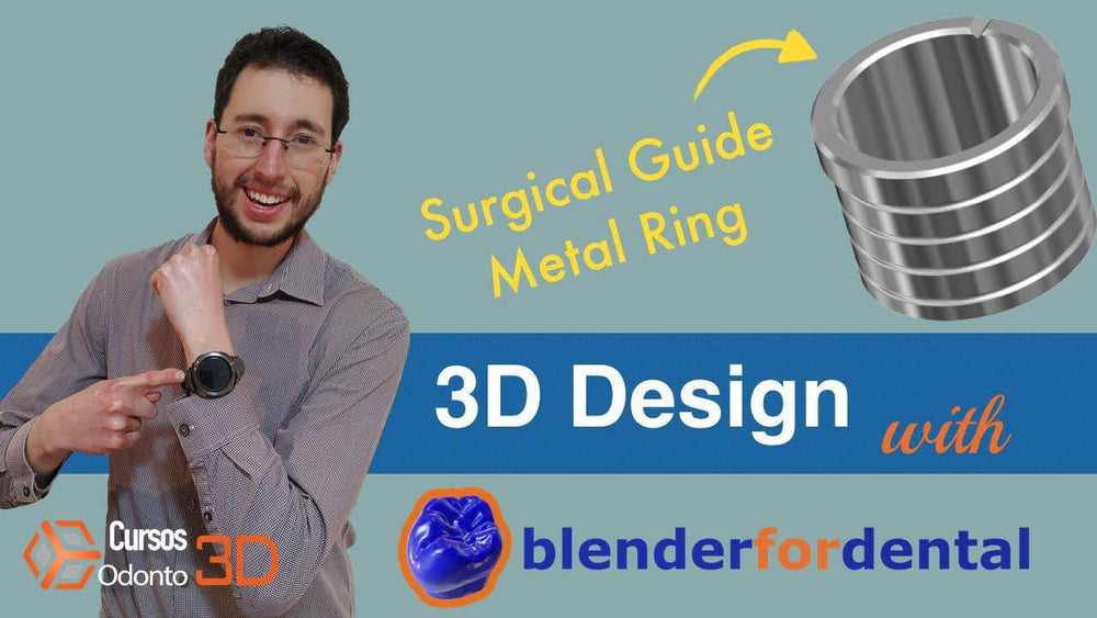 B4D Digital Design Course: 3D design with blender for dental