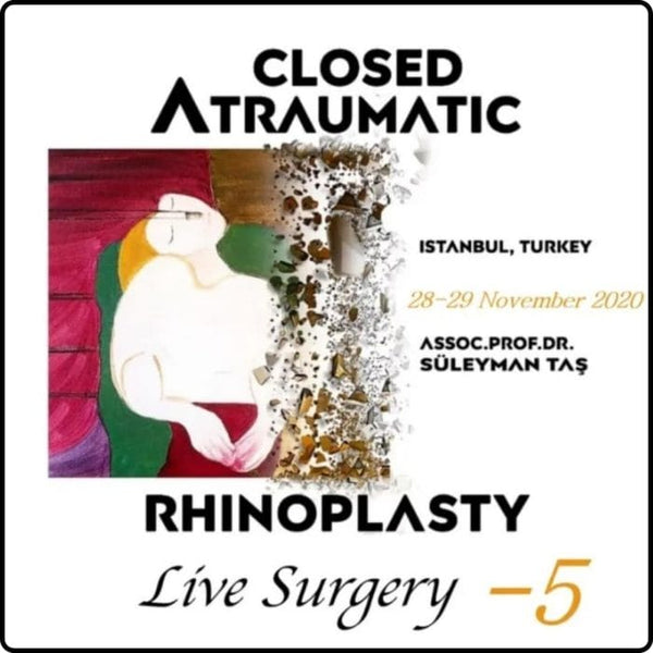 Closed Atraumatic Rhinoplasty Live Surgery