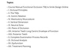 Functional Occlusion-From TMJ to Smile Design