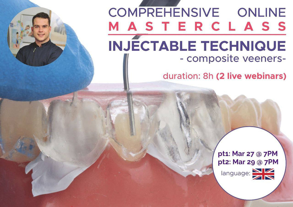Injectable Technique: Composites Veneers, Comprehensive Online MasterClass 2022