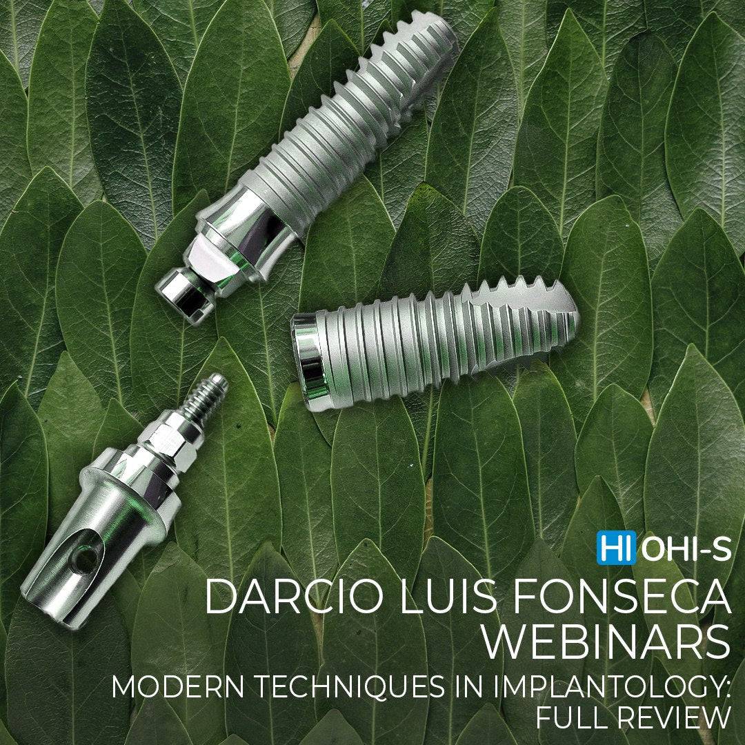 OHI-S Modern Techniques in Implantology:  Review and Analyze - Dental Courses | كورسات طب اسنان
