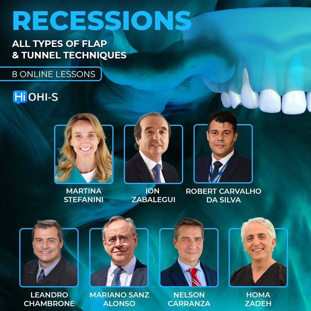 Recessions: All Types of Flap & Tunnel Techniques