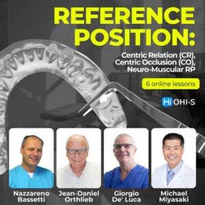 Reference Position: Centric Relation (CR), Centric Occlusion (CO), Neuro-Muscular RP