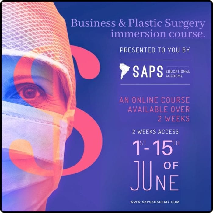 South American Plastic Surgery Business & Plastic Surgery Immersion Course 2020