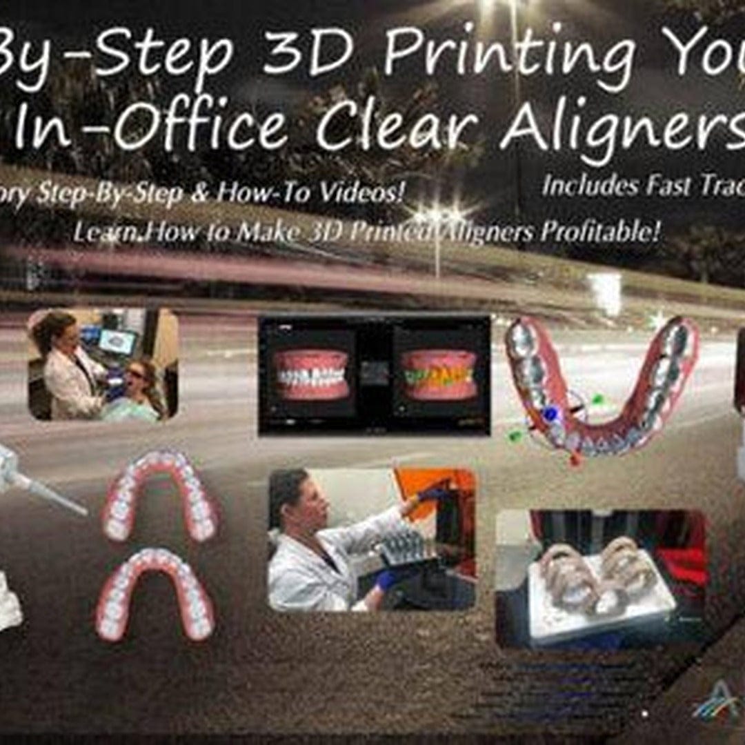 Step-by-Step 3D Printing Your Own In-Office Clear Aligners