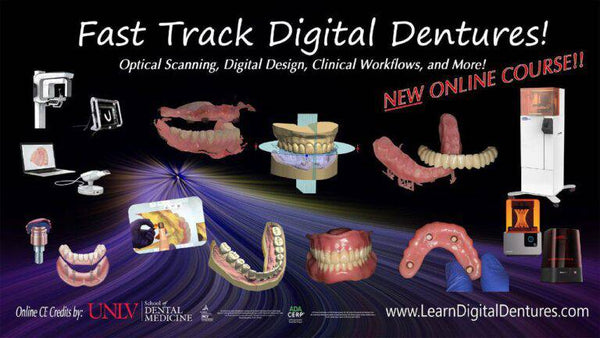 Step-by-Step Digital Dentures For the Dentist and Technician – Scanners, Software, Lab Techniques, and More! (CME VIDEOS)